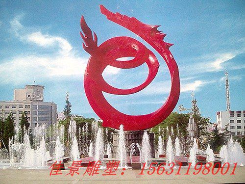 噴泉不銹鋼雕塑，不銹鋼水中雕塑