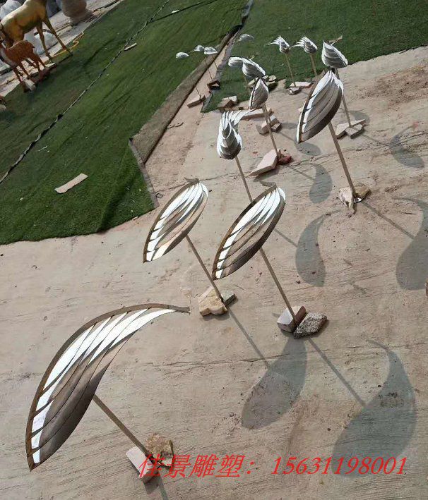 不銹鋼景觀魚雕塑園林景觀擺件 (4) 不銹鋼景觀魚雕塑園林景觀擺件 (4)