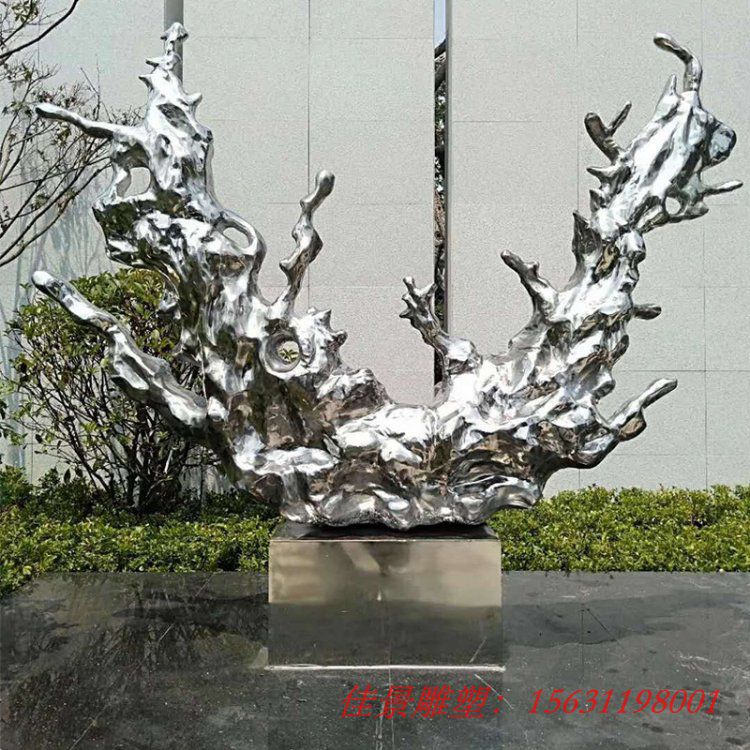 不銹鋼浪花雕塑戶外大型園林景觀金屬海浪水景雕塑 (6) 不銹鋼浪花雕塑戶外大型園林景觀金屬海浪水景雕塑 (6)