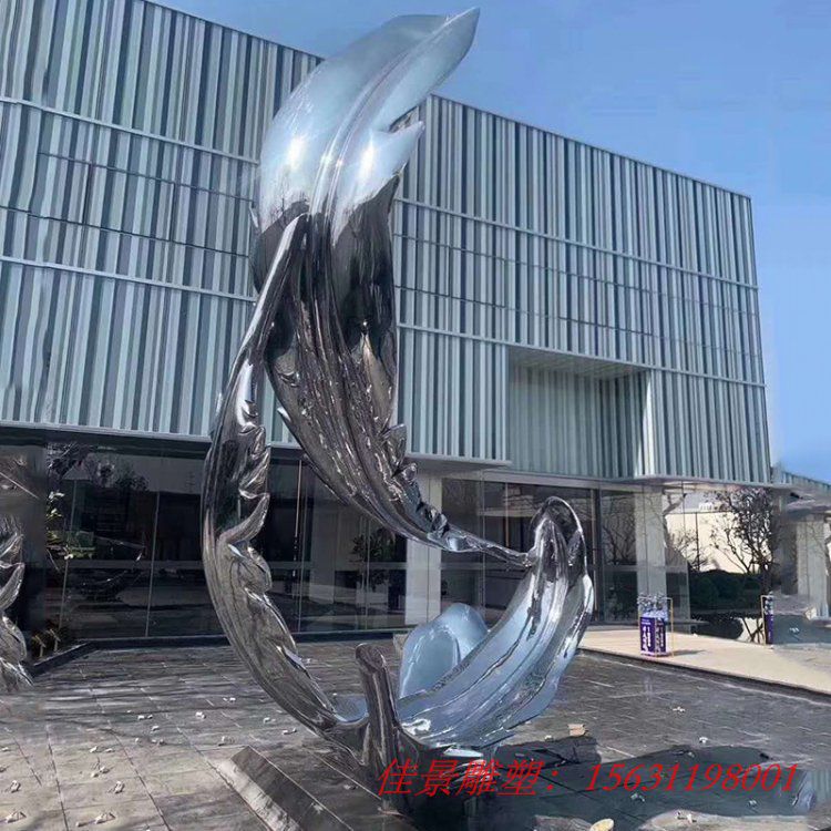 鏡面不銹鋼羽毛雕塑 鏡面不銹鋼羽毛雕塑