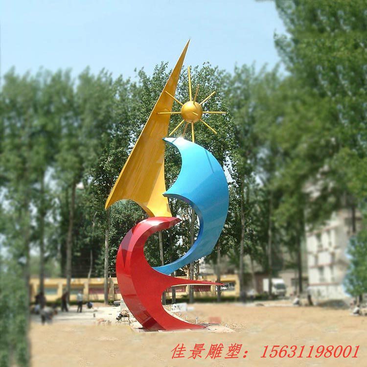 校園不銹鋼雕塑價格受到市場行情的影響