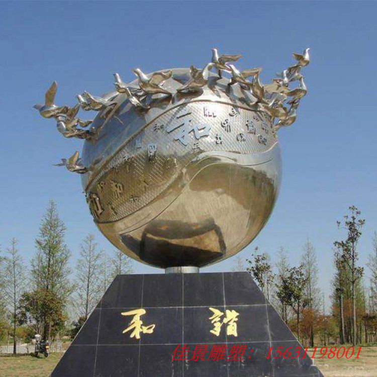 不同場(chǎng)合安裝不銹鋼景觀雕塑的類型也不一樣