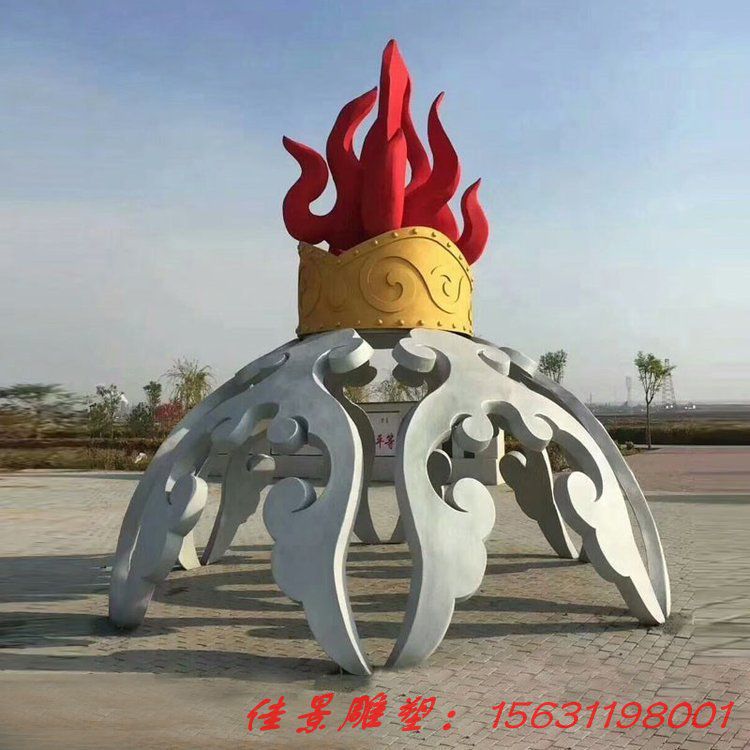 安裝廣場不銹鋼雕塑對城市產(chǎn)生的影響