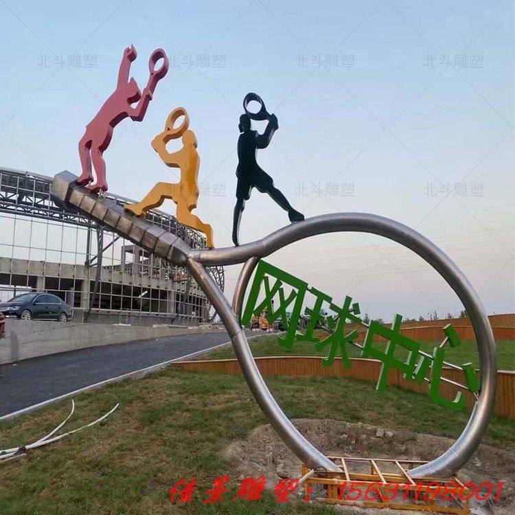 定制不銹鋼體育人物羽毛球雕塑廠家 (2) 定制不銹鋼體育人物羽毛球雕塑廠家 (2)