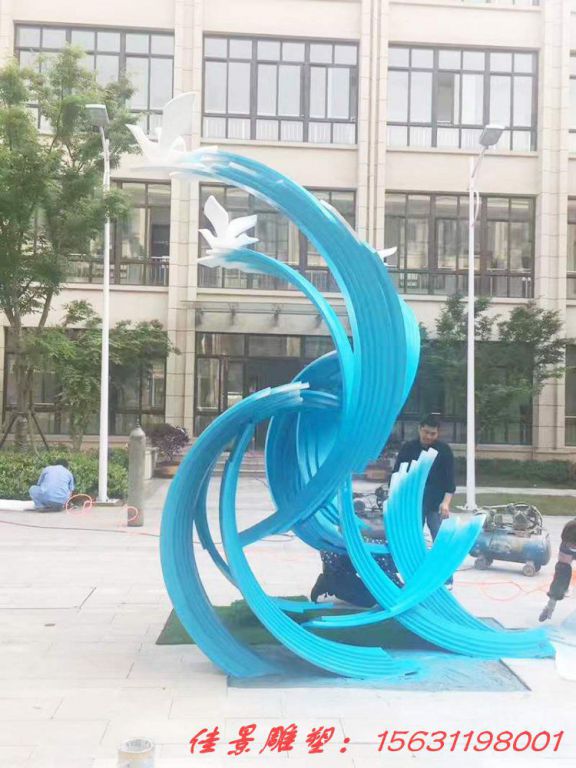 大型不銹鋼廣場雕塑 (4) 大型不銹鋼廣場雕塑 (4)