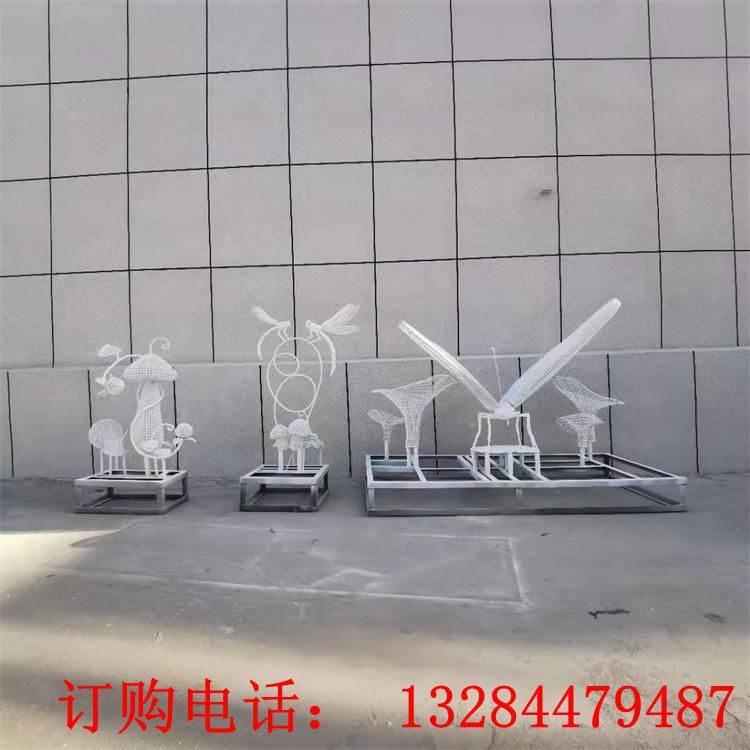 不銹鋼卡通鏤空小蘑菇雕塑 蝸牛蜻蜓抽象鐵藝編織菌類植物發(fā)光擺件 (1) 不銹鋼卡通鏤空小蘑菇雕塑 蝸牛蜻蜓抽象鐵藝編織菌類植物發(fā)光擺件 (1)