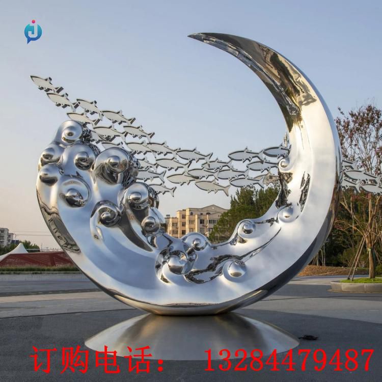 不銹鋼做哪些雕塑好看讓城市變得更美麗