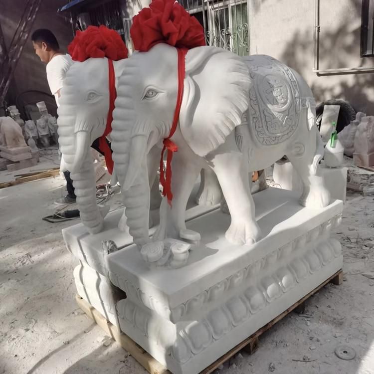 石雕大象簡(jiǎn)單介紹