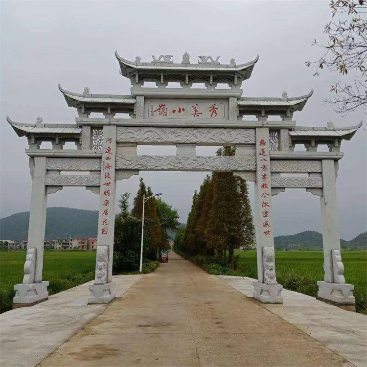 青石石牌坊歷史悠久的文化