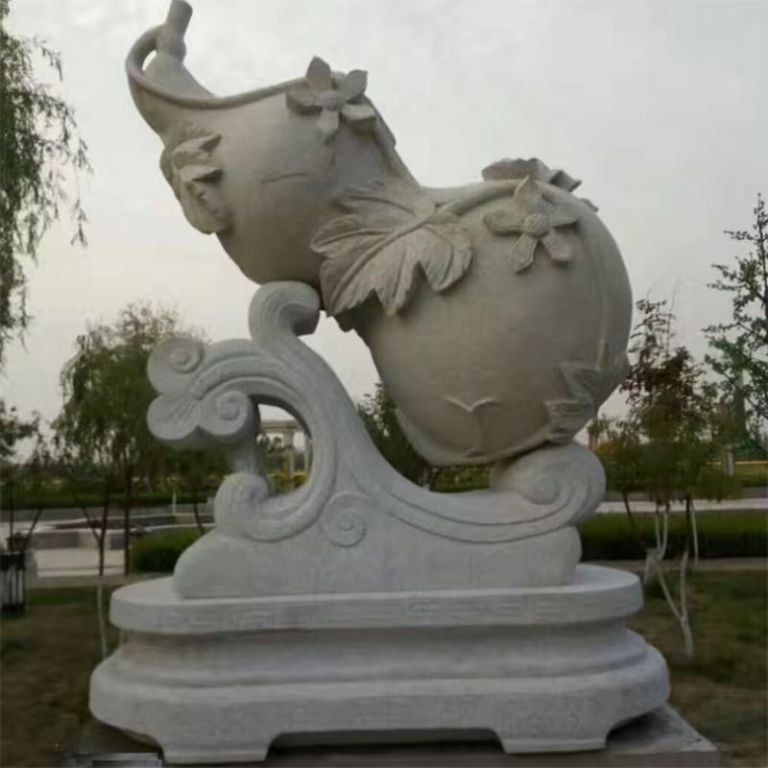 石材葫蘆雕塑有哪些常見的石材種類