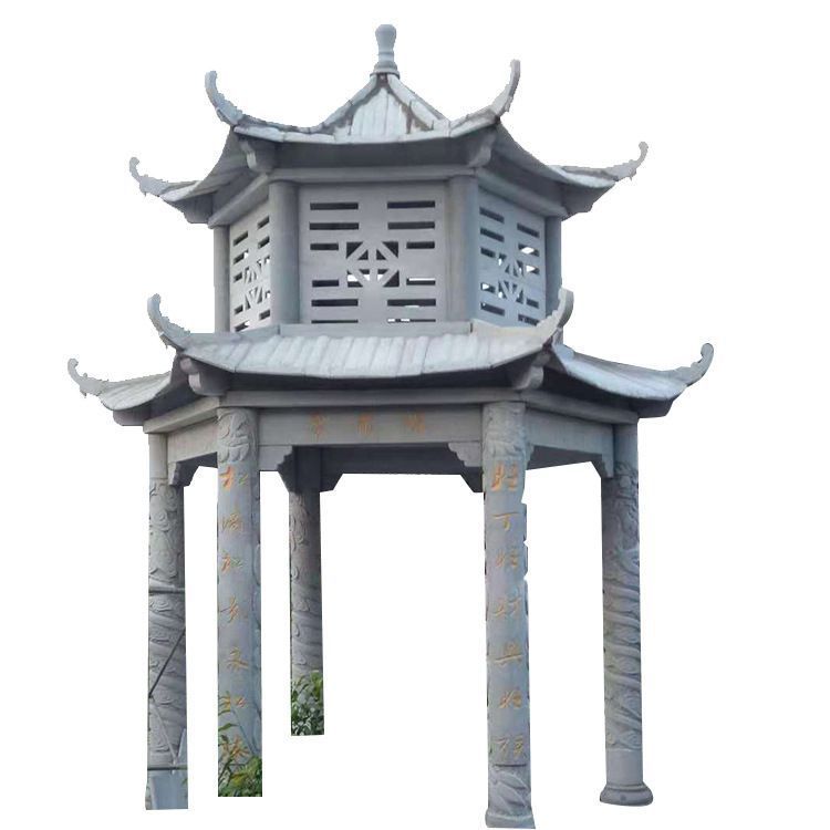 青石用于中式風格涼亭雕塑有什么突出優(yōu)勢
