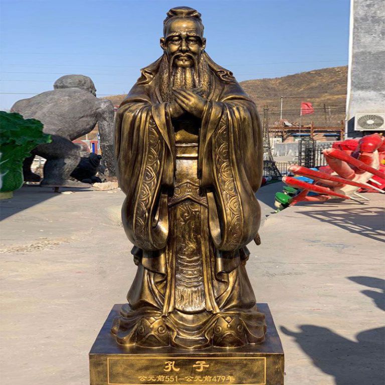 玻璃鋼材質(zhì)的孔子雕塑怎樣防止老化和變形