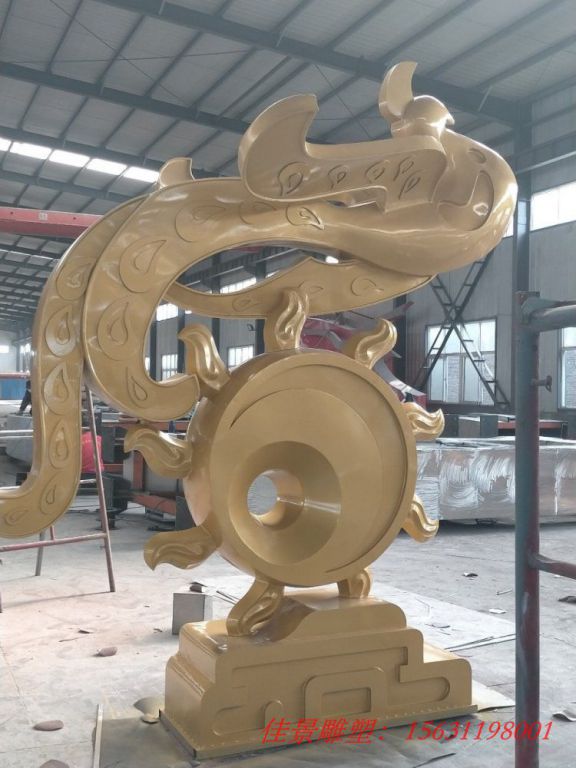 不銹鋼大型鳳凰雕塑