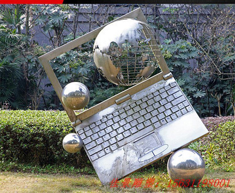 不銹鋼筆記本雕塑