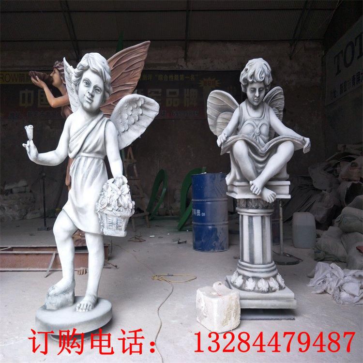 不銹鋼小仙子造型雕塑