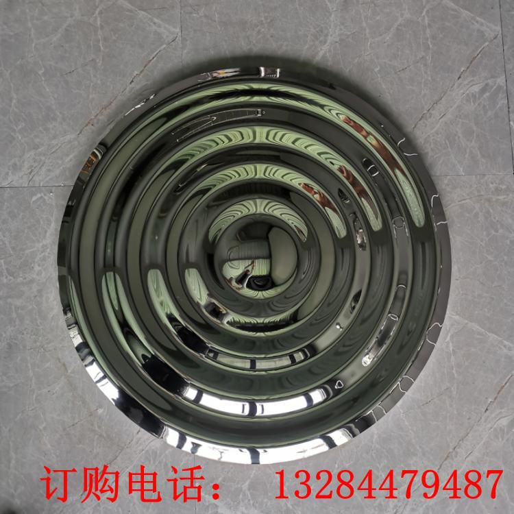 不銹鋼鏡面水滴雕塑