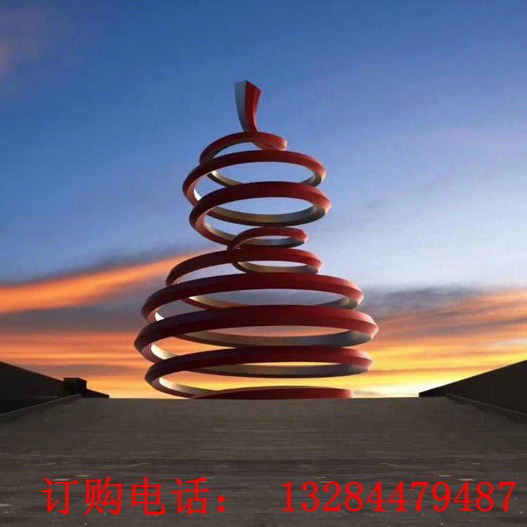 大型不銹鋼龍卷風(fēng)雕塑
