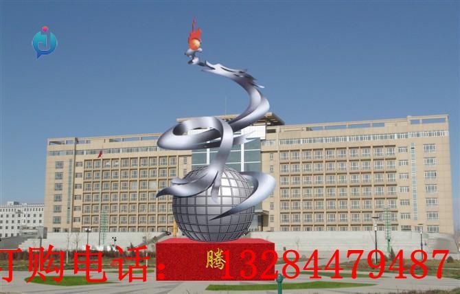 不銹鋼龍騰雕塑