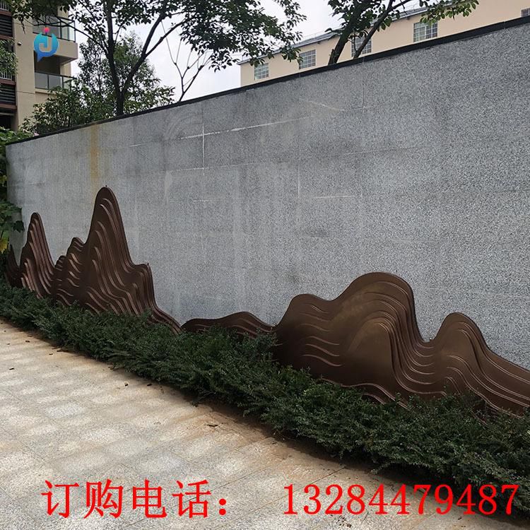 不銹鋼假山雕塑