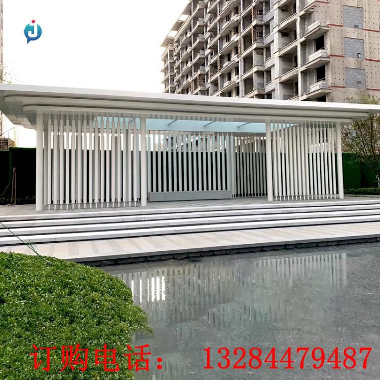 不銹鋼廊架雕塑
