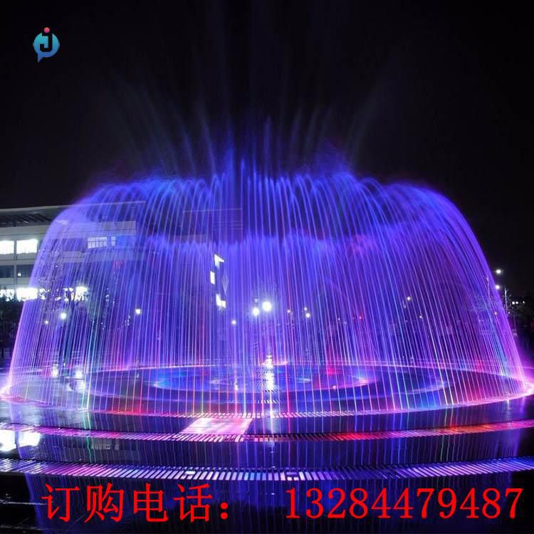 不銹鋼發(fā)光噴泉雕塑