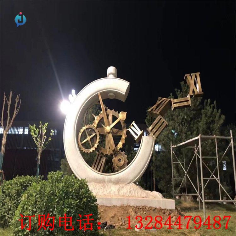 不銹鋼創(chuàng)意齒輪雕塑