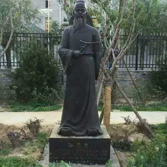 著名醫(yī)藥學(xué)家孫思邈銅雕