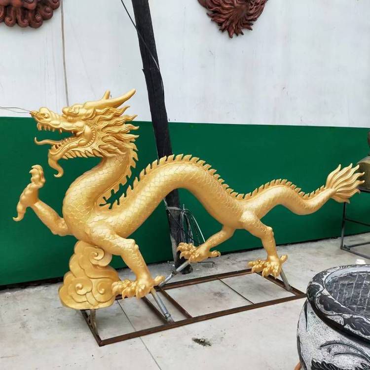 神獸龍景區(qū)動(dòng)物銅雕