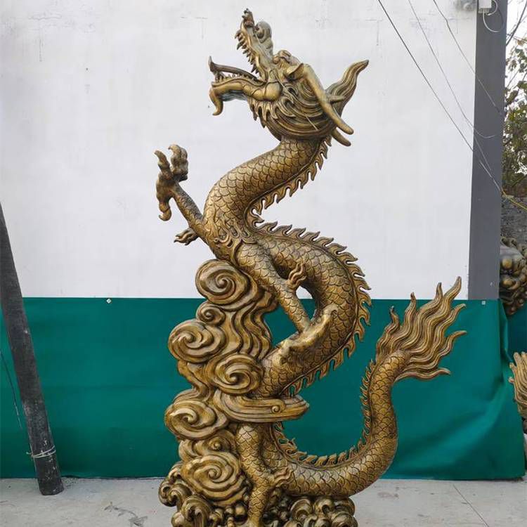 神獸龍別墅動(dòng)物銅雕