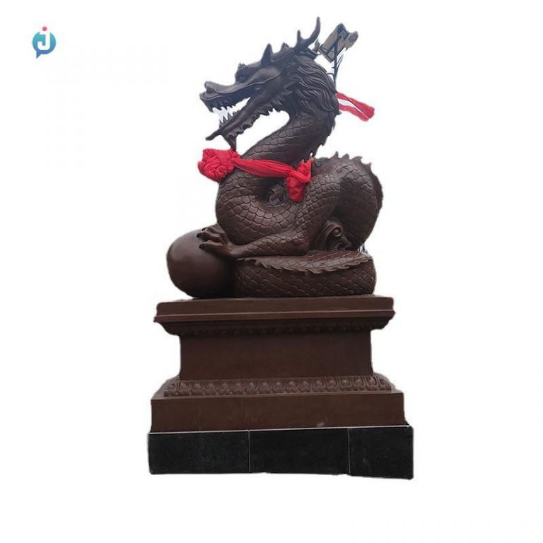 神獸龍小區(qū)動(dòng)物銅雕