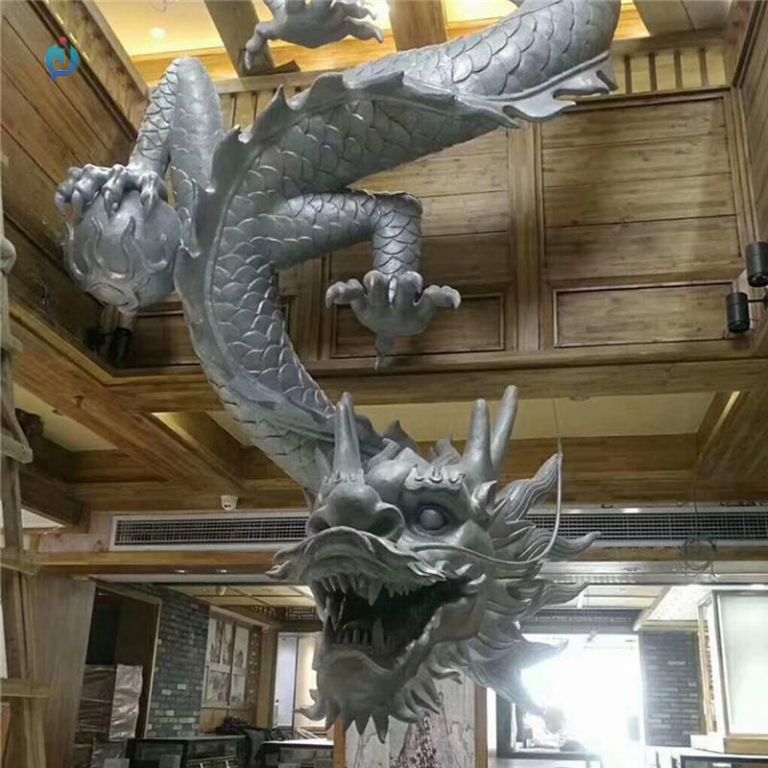 神獸龍校園動(dòng)物銅雕