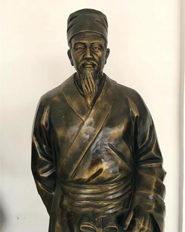 藥圣李時(shí)珍戶外景觀銅雕