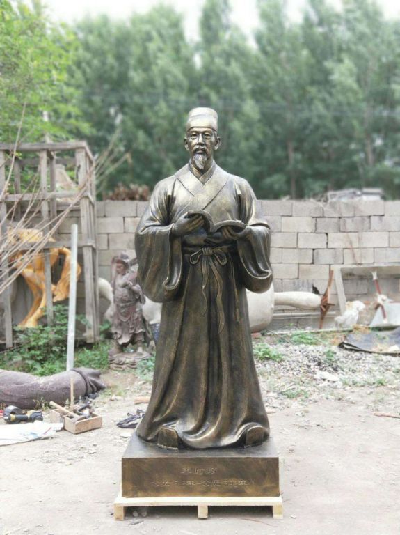藥圣李時(shí)珍公園景觀銅雕