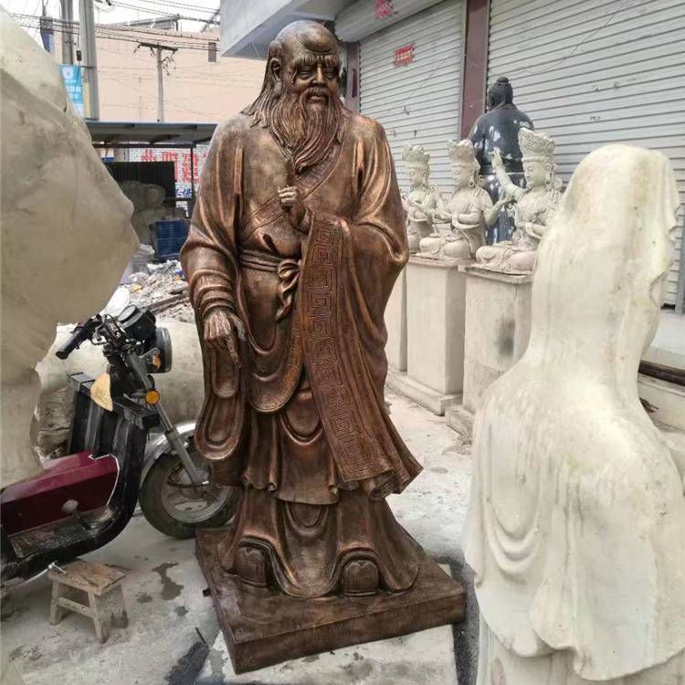 思想家老子廣場(chǎng)景觀銅雕