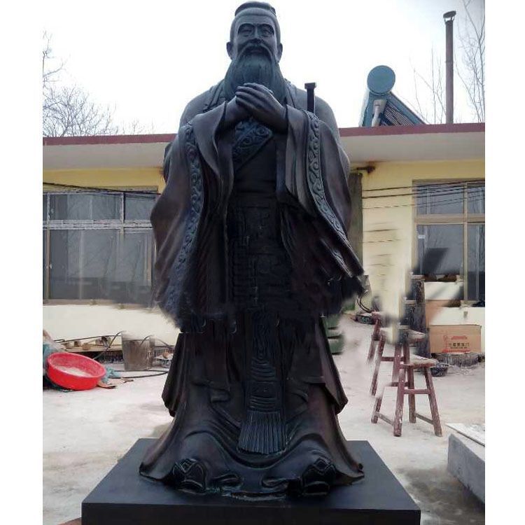 先師孔子廣場(chǎng)人物銅雕