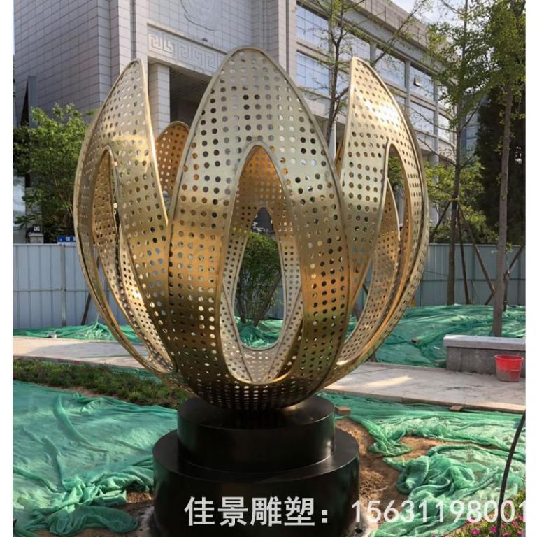 不銹鋼景區(qū)鏡面標(biāo)志雕塑
