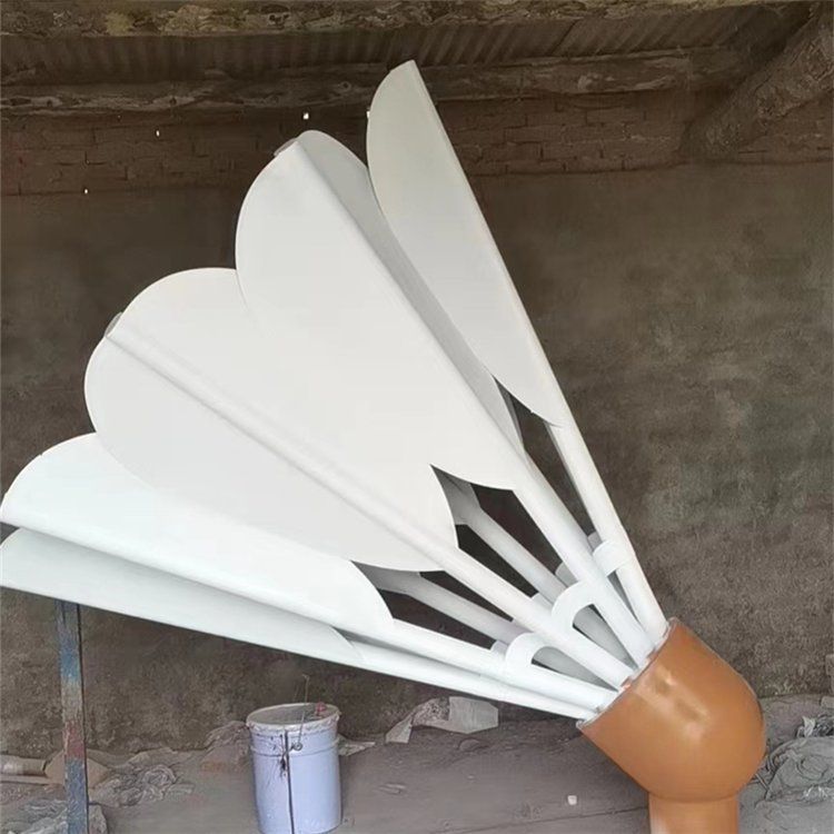 大型不銹鋼羽毛球雕塑
