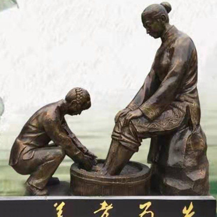 文化小品街邊景觀銅雕