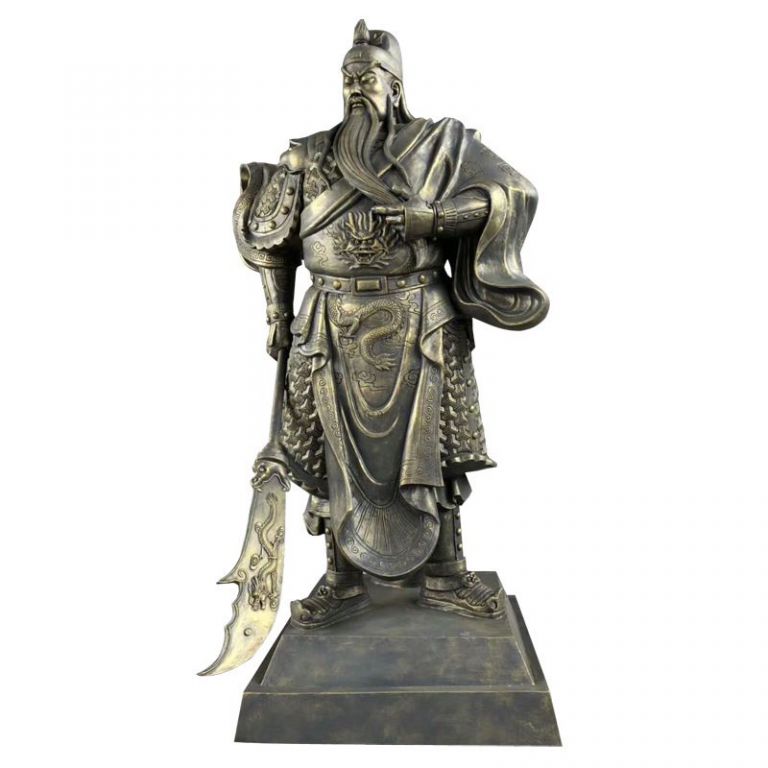 關公古代人物景觀銅雕