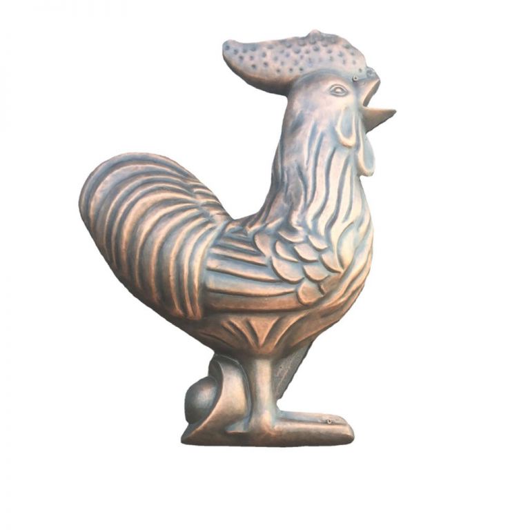 生肖雞動(dòng)物銅雕