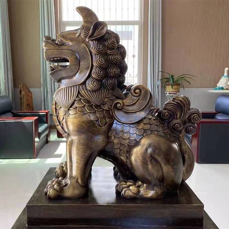 獨(dú)角獸廣場(chǎng)神獸動(dòng)物銅雕