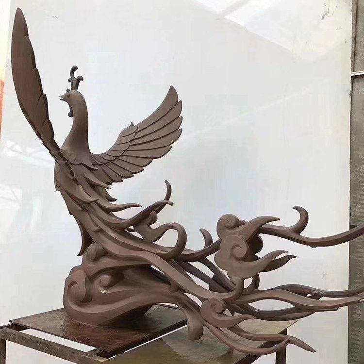 金鳳凰城市動物景觀銅雕