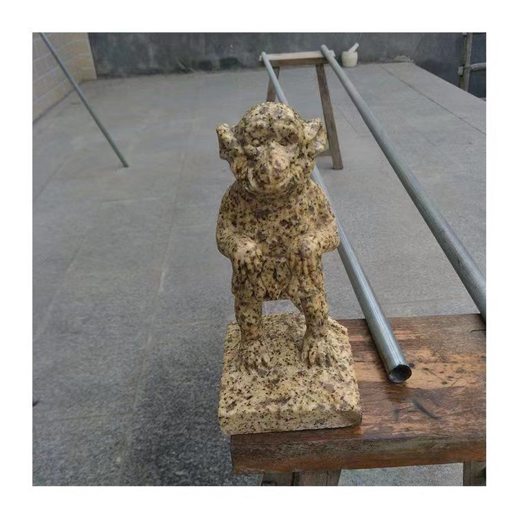 街頭猴子坐像動(dòng)物銅雕