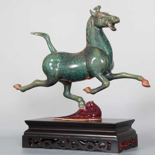 動(dòng)物抽象馬景觀銅雕