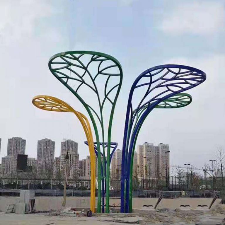 城市不銹鋼景觀雕塑