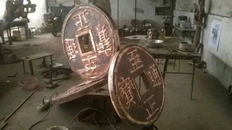 城市招財進(jìn)寶景觀銅雕