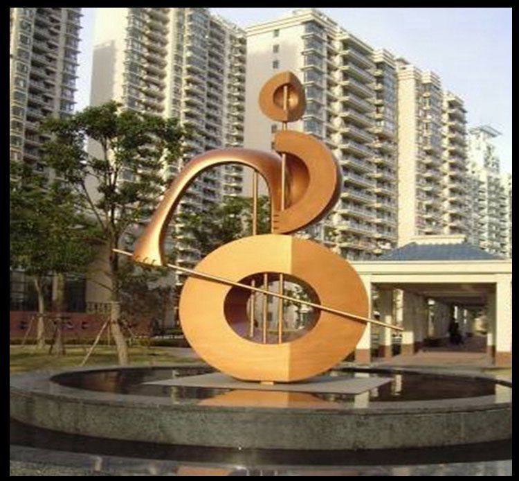 不銹鋼葫蘆標(biāo)志景觀雕塑