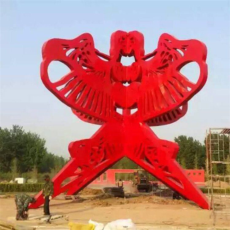不銹鋼風(fēng)箏文化雕塑