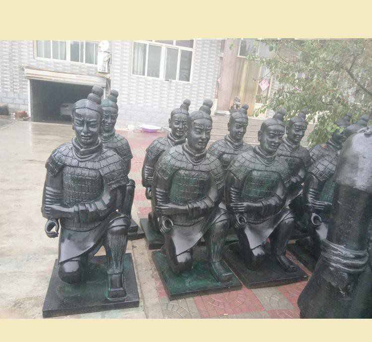 城市兵馬俑景觀雕塑