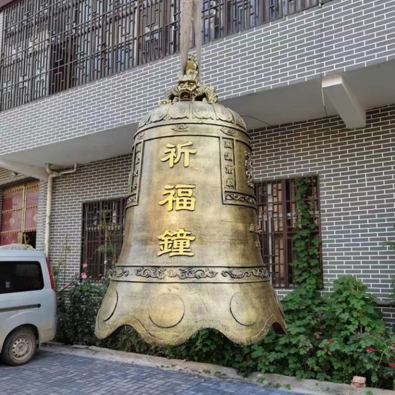 仿古銅鐘鑄銅雕塑廠家